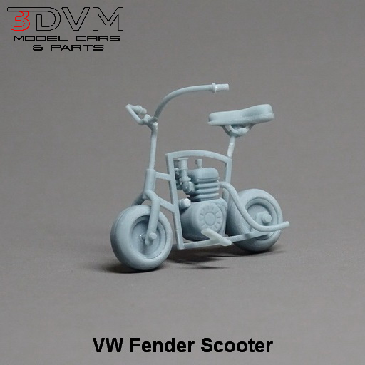 VW Fender Scooter – Vintage Custom Design