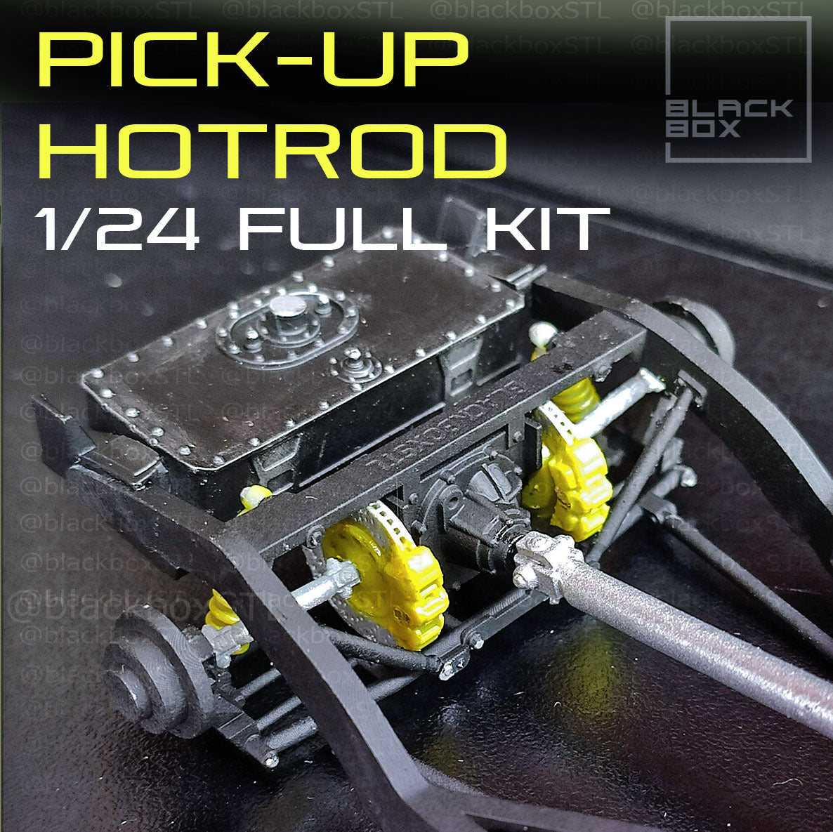 1934 Hot Rod Pickup Full Resin Kit - Model Maker's Workshop