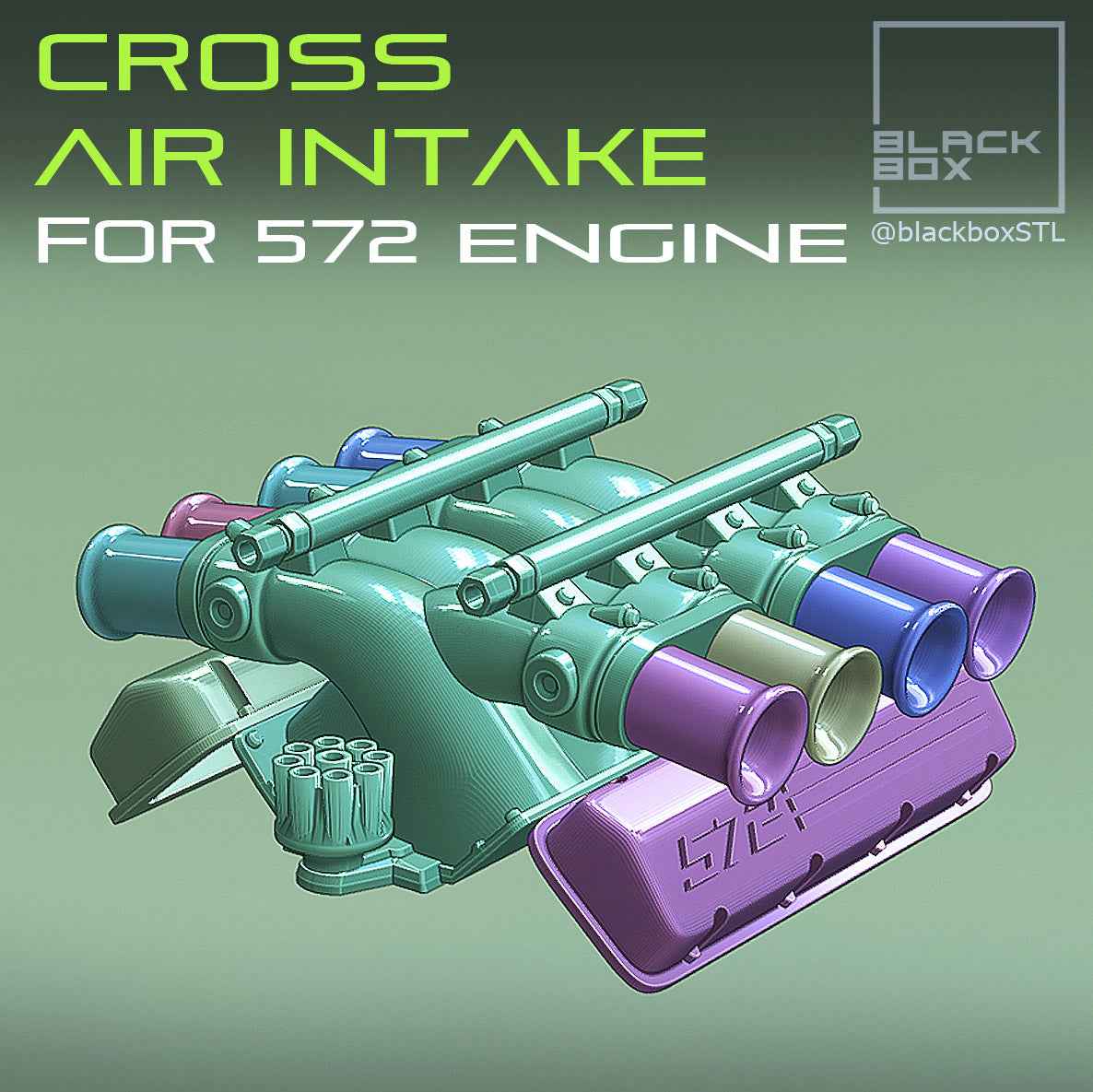 Cross Velocity Stack Set for 572 Engine
