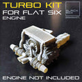 Flat Six Boxer Turbo Upgrade Kit – 1/24 Scale