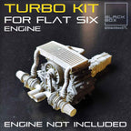 Flat Six Boxer Turbo Upgrade Kit – 1/24 Scale