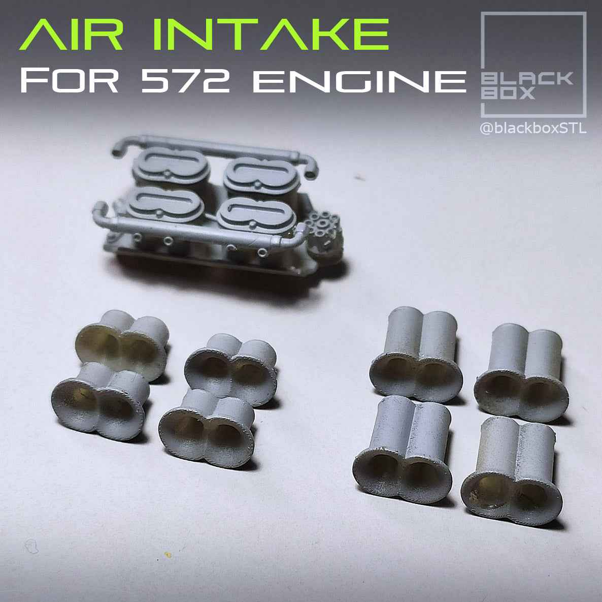 Air Intake Manifold Set for 572 Engine
