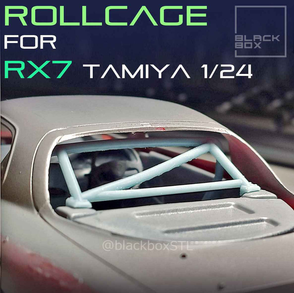 Tamiya Mazda RX-7 2mm Roll Cage – 1/24 Scale