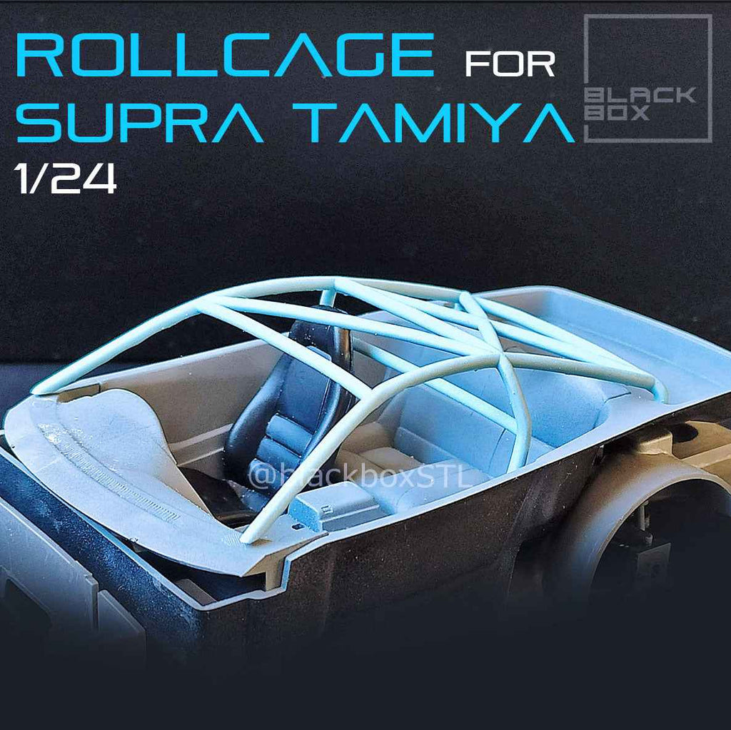 Tamiya Toyota Supra Mk4 Roll Cage – 1/24 Scale