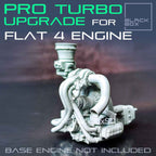 Flat Four Boxer Pro Turbo Upgrade Kit – 1/24 Scale