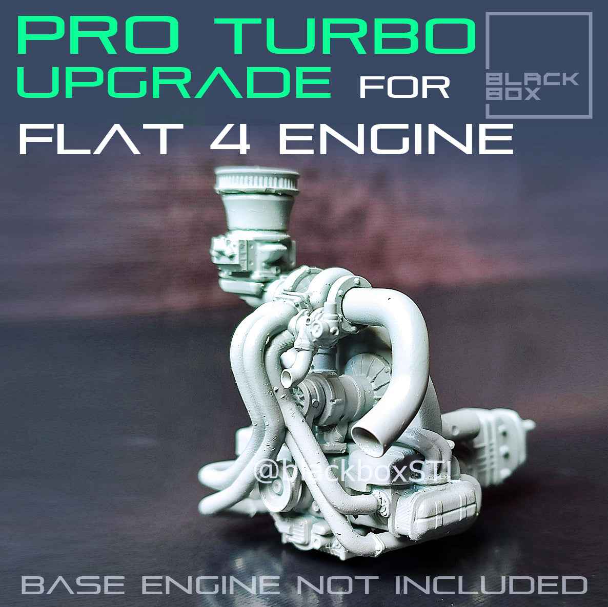 Flat Four Boxer Pro Turbo Upgrade Kit – 1/24 Scale