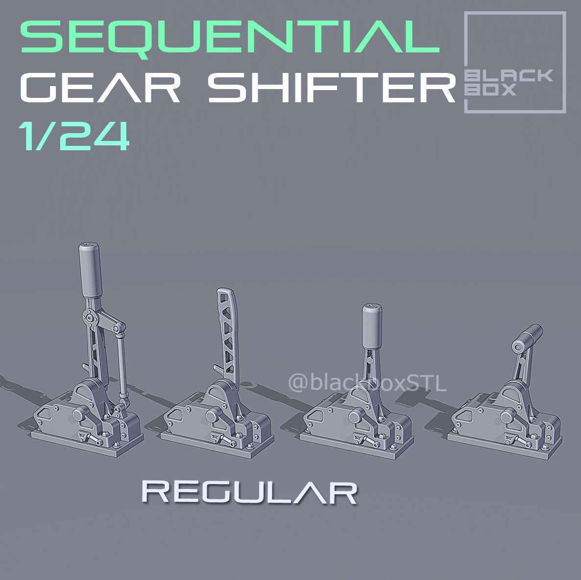 Assorted Sequential Shifter Pack – Regular Height – 1/24 Scale