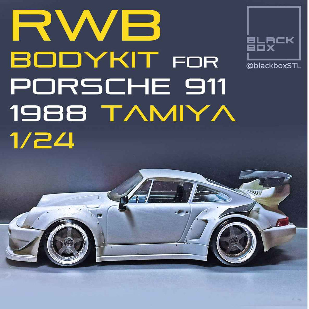RWB Wide Body Kit for Tamiya 1988 Porsche