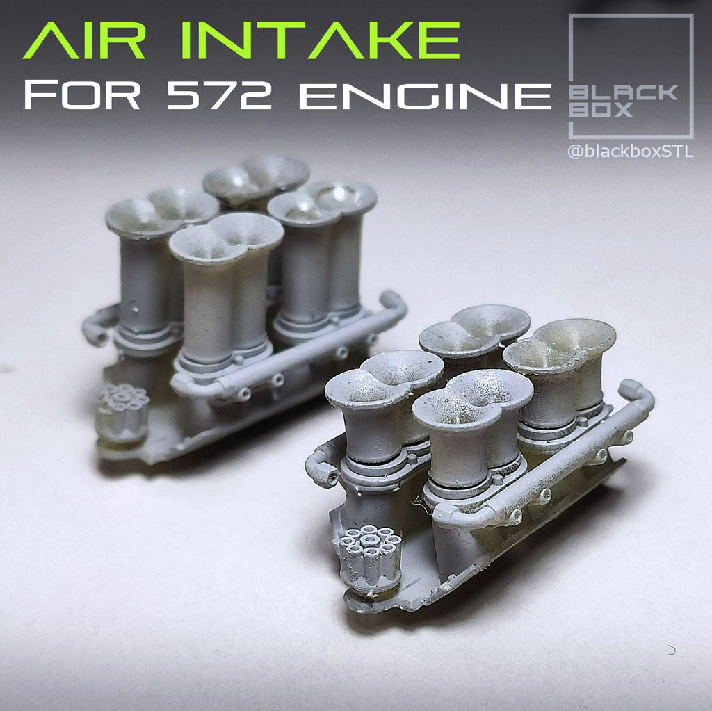 Air Intake Manifold Set for 572 Engine - Model Maker's Workshop