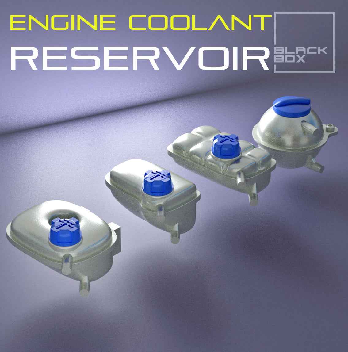 Assorted Engine Coolant Reservoir Set