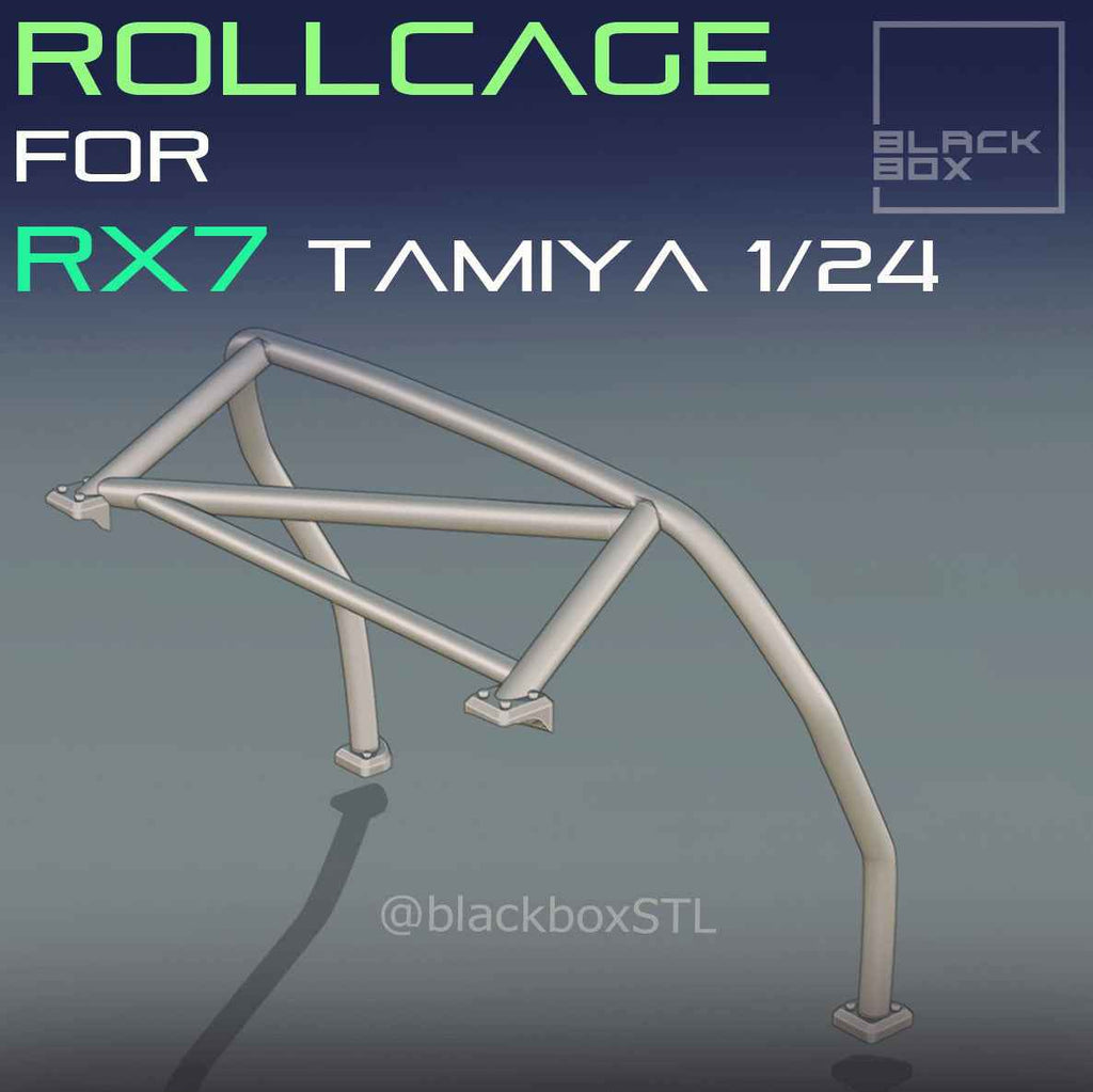 Tamiya Mazda RX-7 2mm Roll Cage – 1/24 Scale
