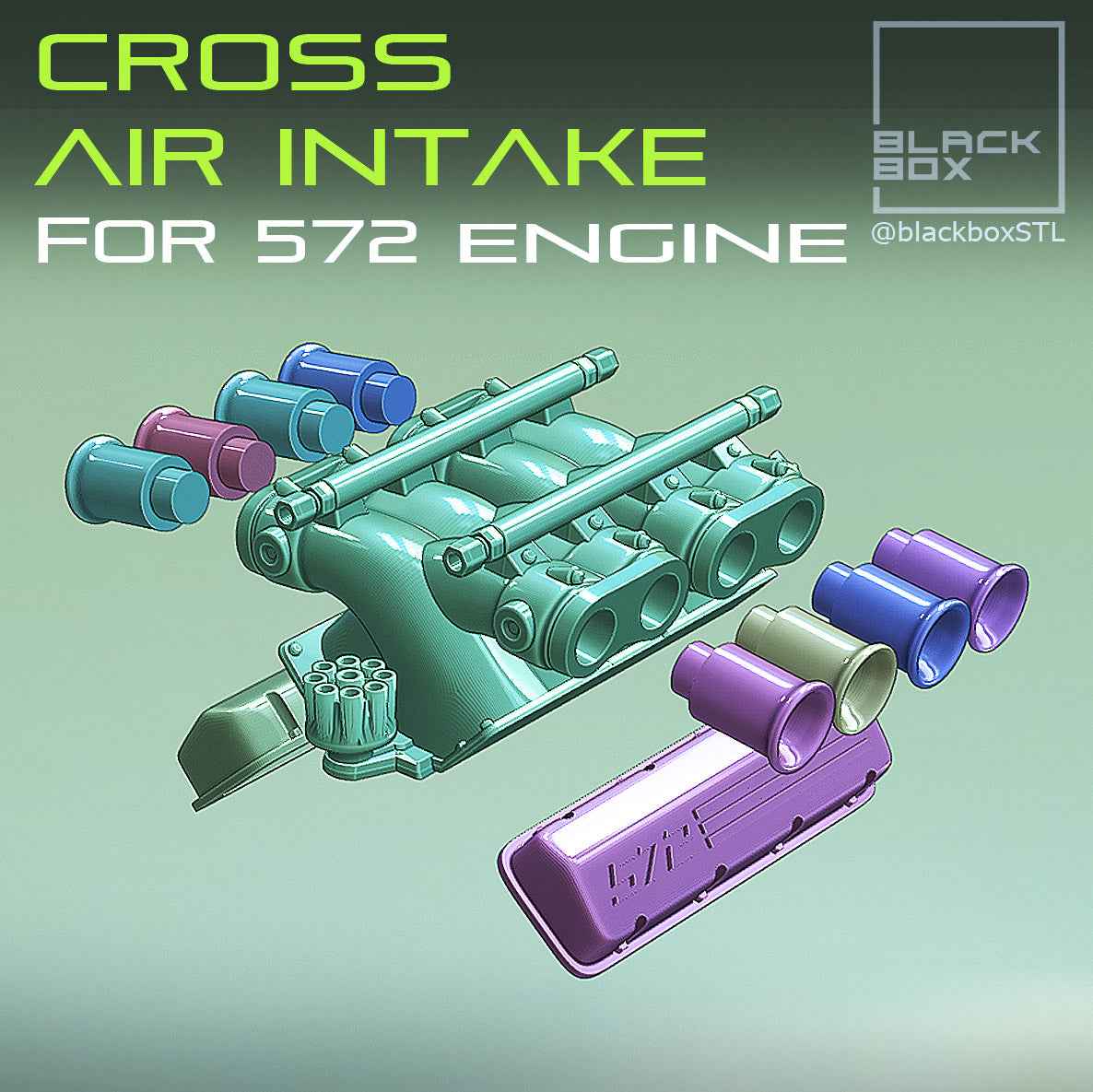 Cross Velocity Stack Set for 572 Engine