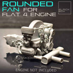 Flat Four Boxer Rounded Fan Upgrade Kit – 1/24 Scale