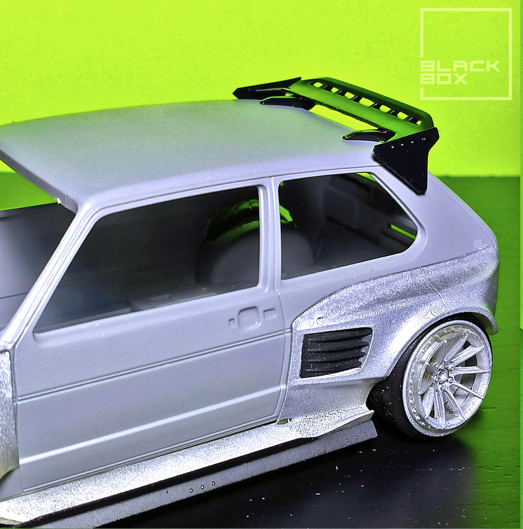 Revell Volkswagen Golf Mk1 Widebody Body Kit with Wheels & Lowered Suspension – 1/24 Scale