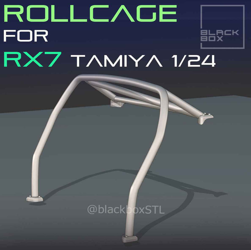 Tamiya Mazda RX-7 2mm Roll Cage – 1/24 Scale