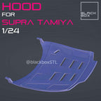 Tamiya Toyota Supra Mk4 Custom Hood – 1/24 Scale
