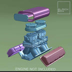 Ram Air Tunnel Set for 572 Engine