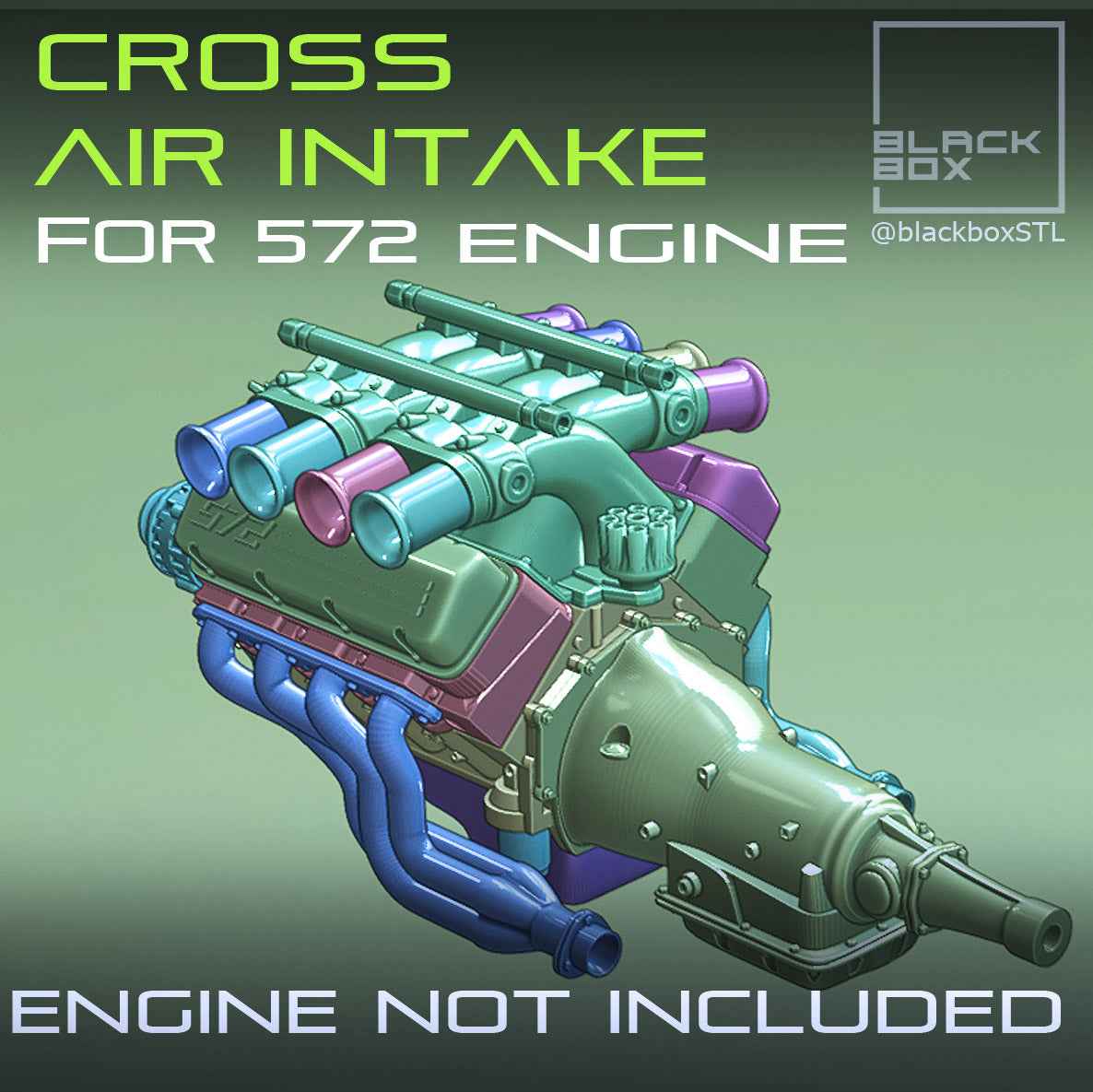 Cross Velocity Stack Set for 572 Engine
