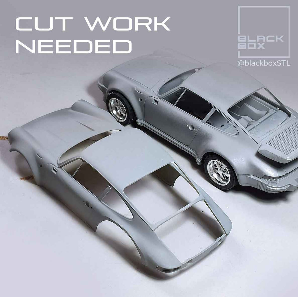 RWB Wide Body Kit for Tamiya 1988 Porsche