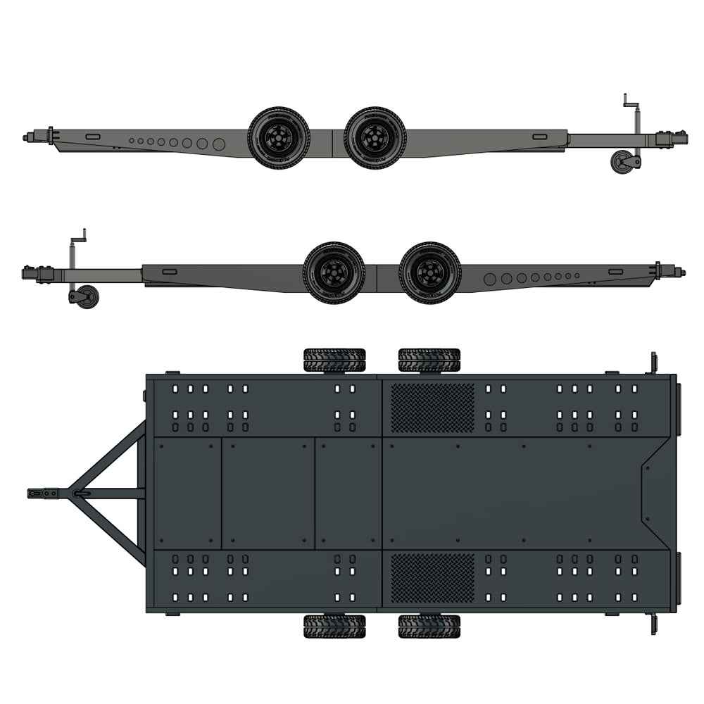 Long Haul Open Air Car Hauler Trailer