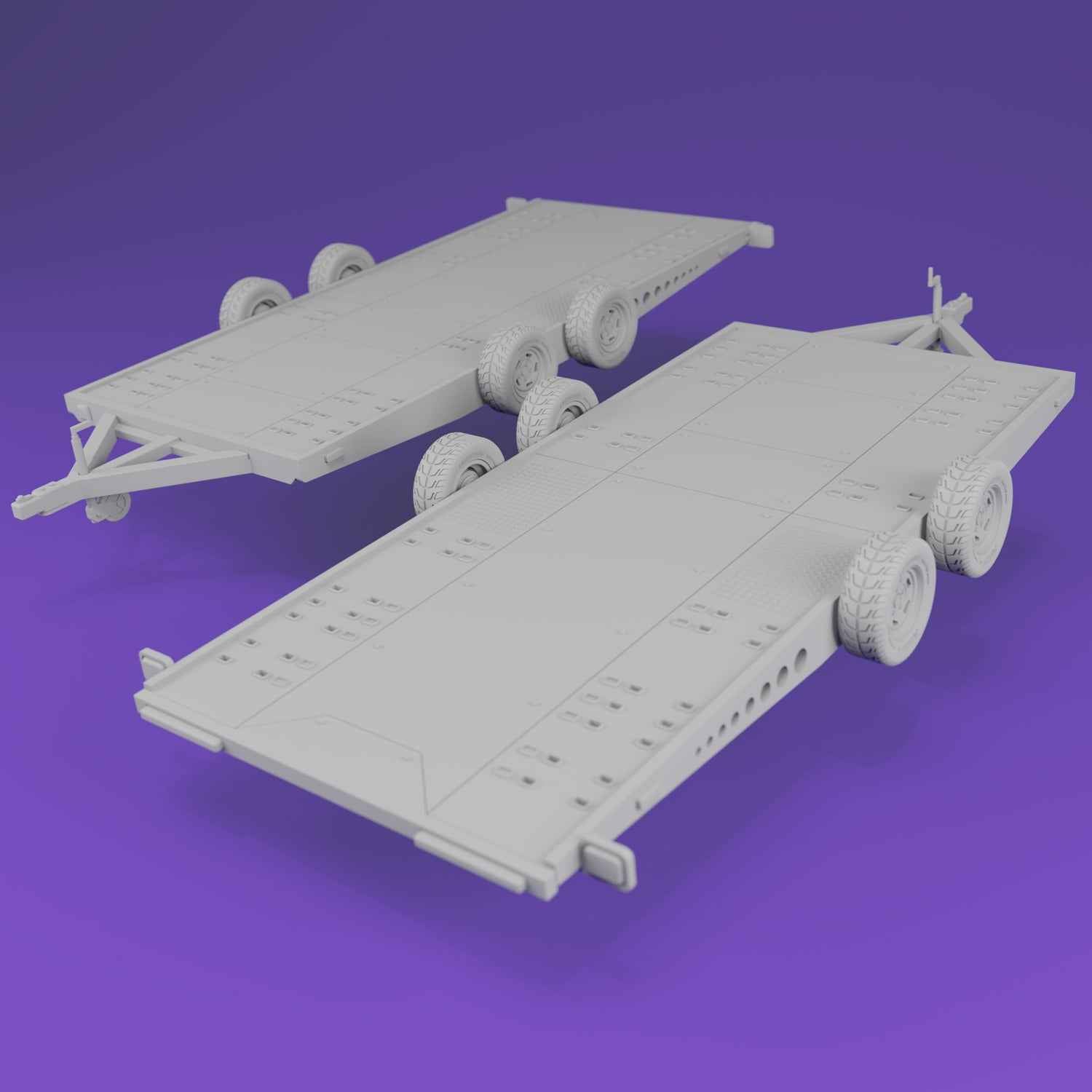 Long Haul Open Air Car Hauler Trailer