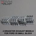 Dragster Exhaust Set - Ford V8 Small Block