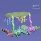 Flat Six Boxer Turbo Upgrade Kit – 1/24 Scale