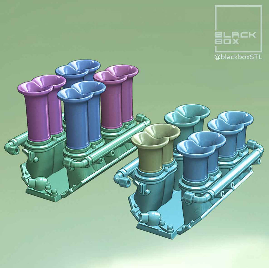 Air Intake Manifold Set for 572 Engine