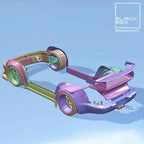 RWB Wide Body Kit for Tamiya 1988 Porsche
