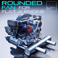 Flat Four Boxer Rounded Fan Upgrade Kit – 1/24 Scale