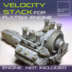 Flat Six Boxer Velocity Stack Upgrade Kit – 1/24 Scale