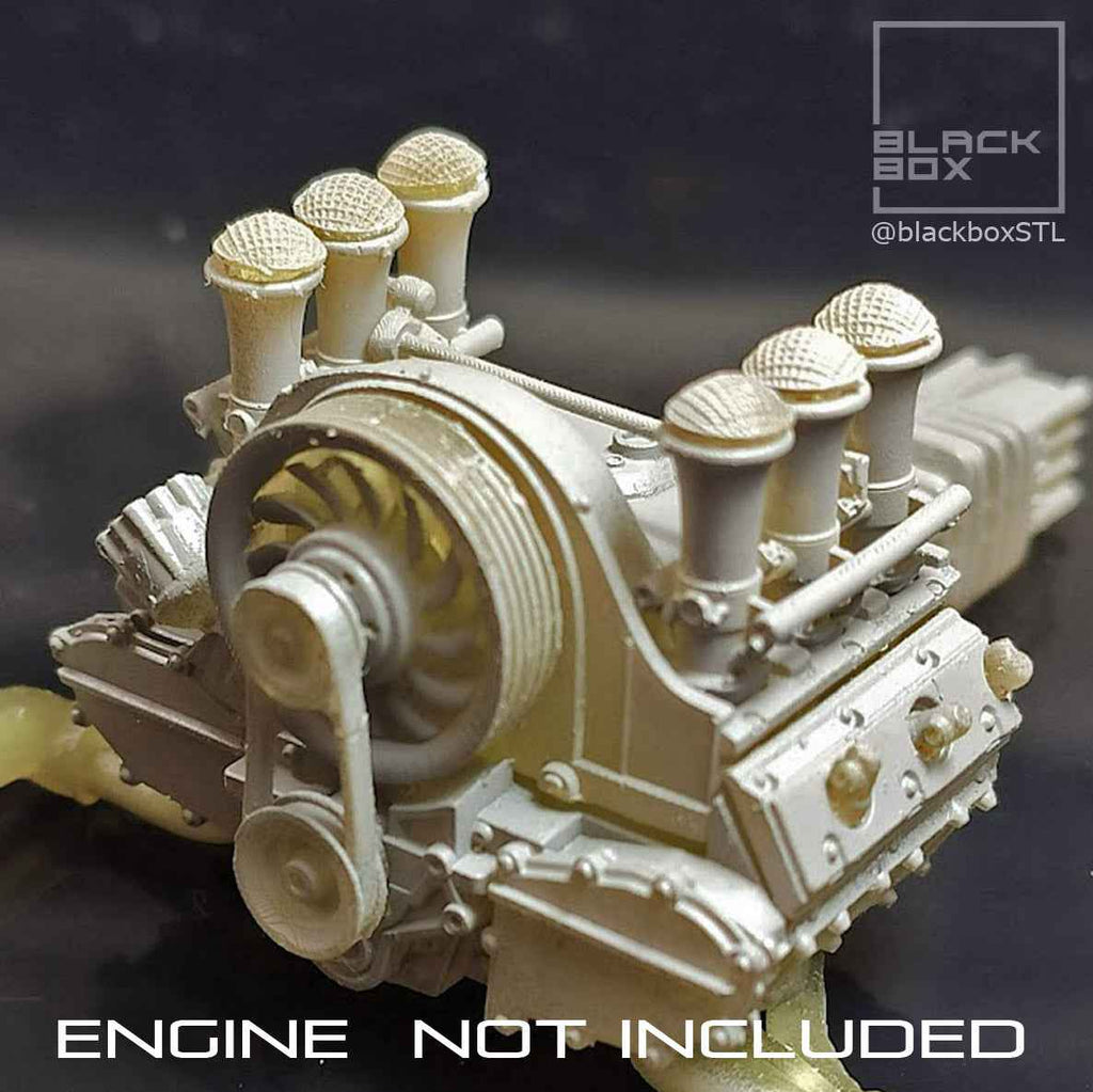 Flat Six Boxer Velocity Stack Upgrade Kit – 1/24 Scale
