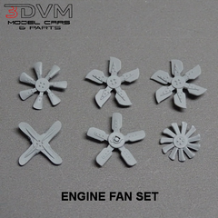 Assorted Engine Fan Set - Ford Small Block V8 Engine Ecosystem