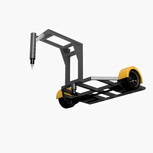 Hang Glider 5th Wheel/Gooseneck Car Hauler Trailer