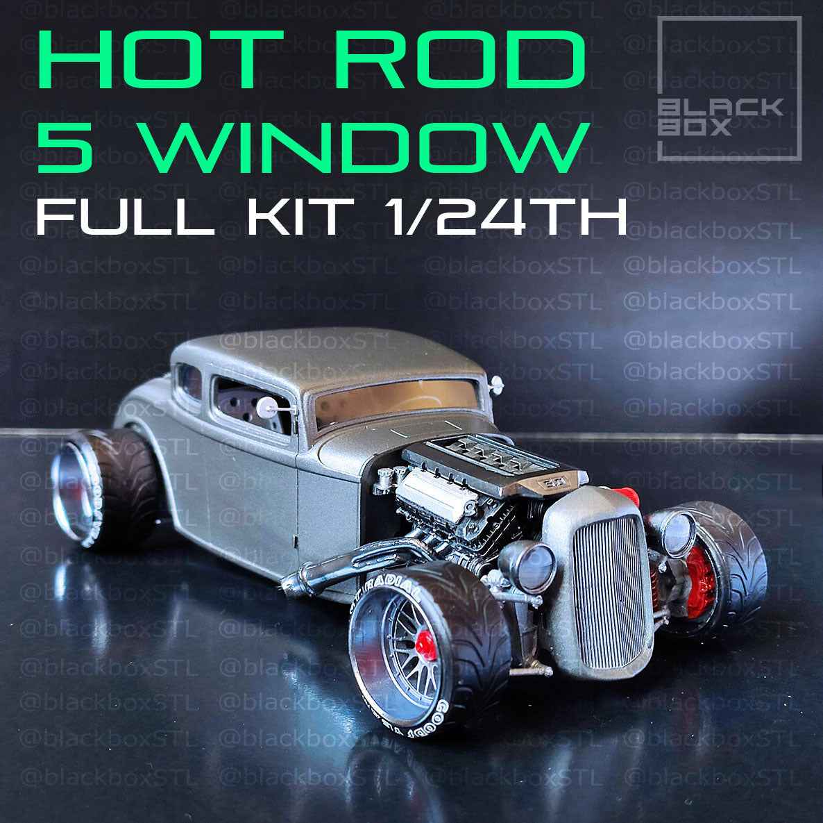 5 Window Hot Rod Full Resin Kit