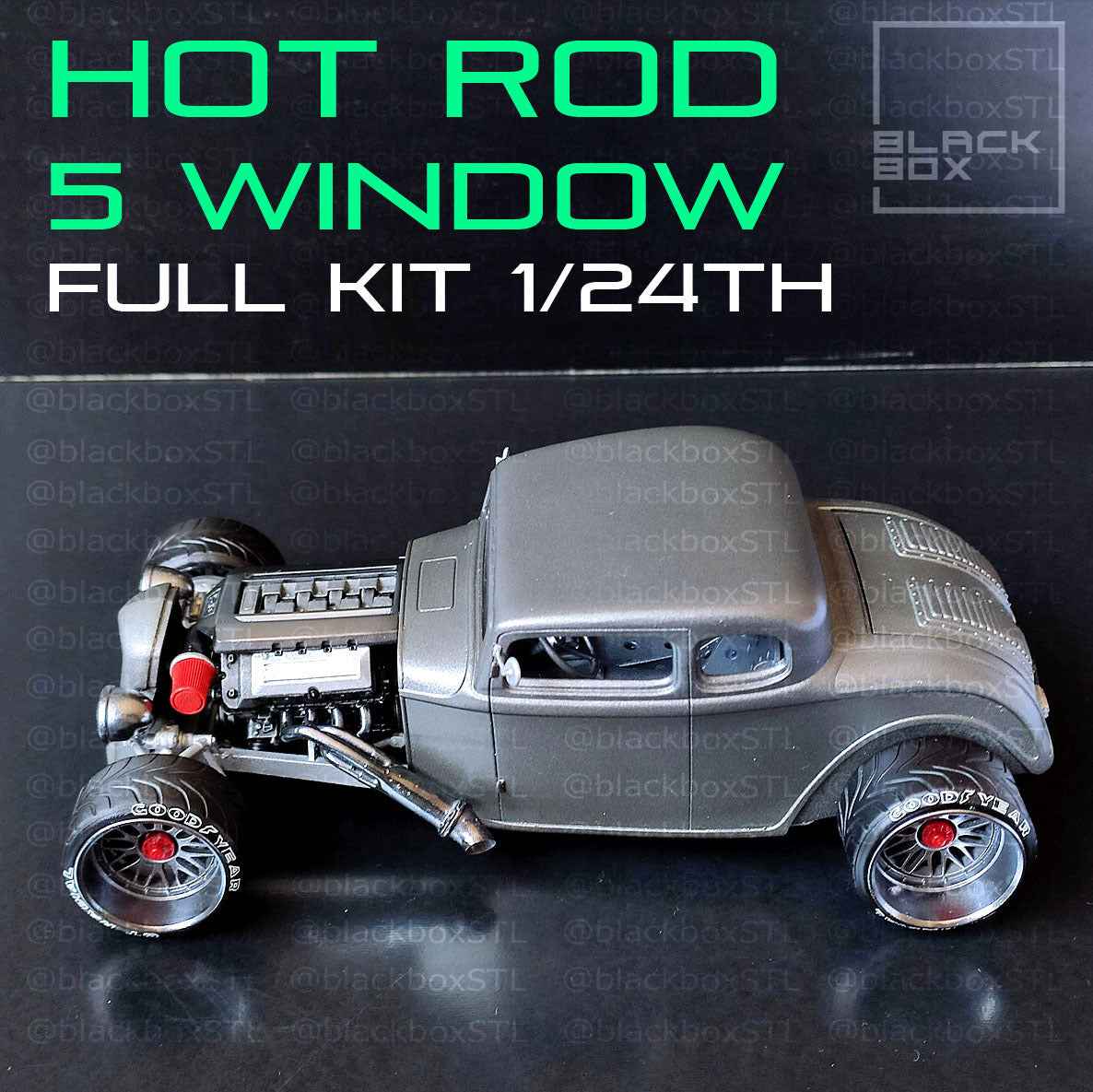 5 Window Hot Rod Full Resin Kit