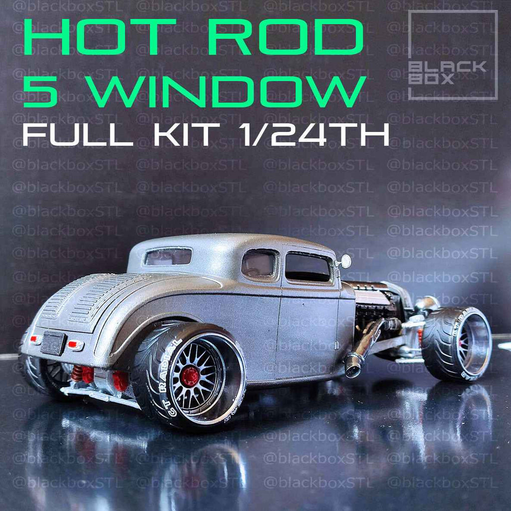 5 Window Hot Rod Full Resin Kit