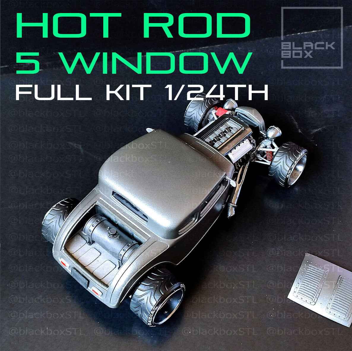 5 Window Hot Rod Full Resin Kit