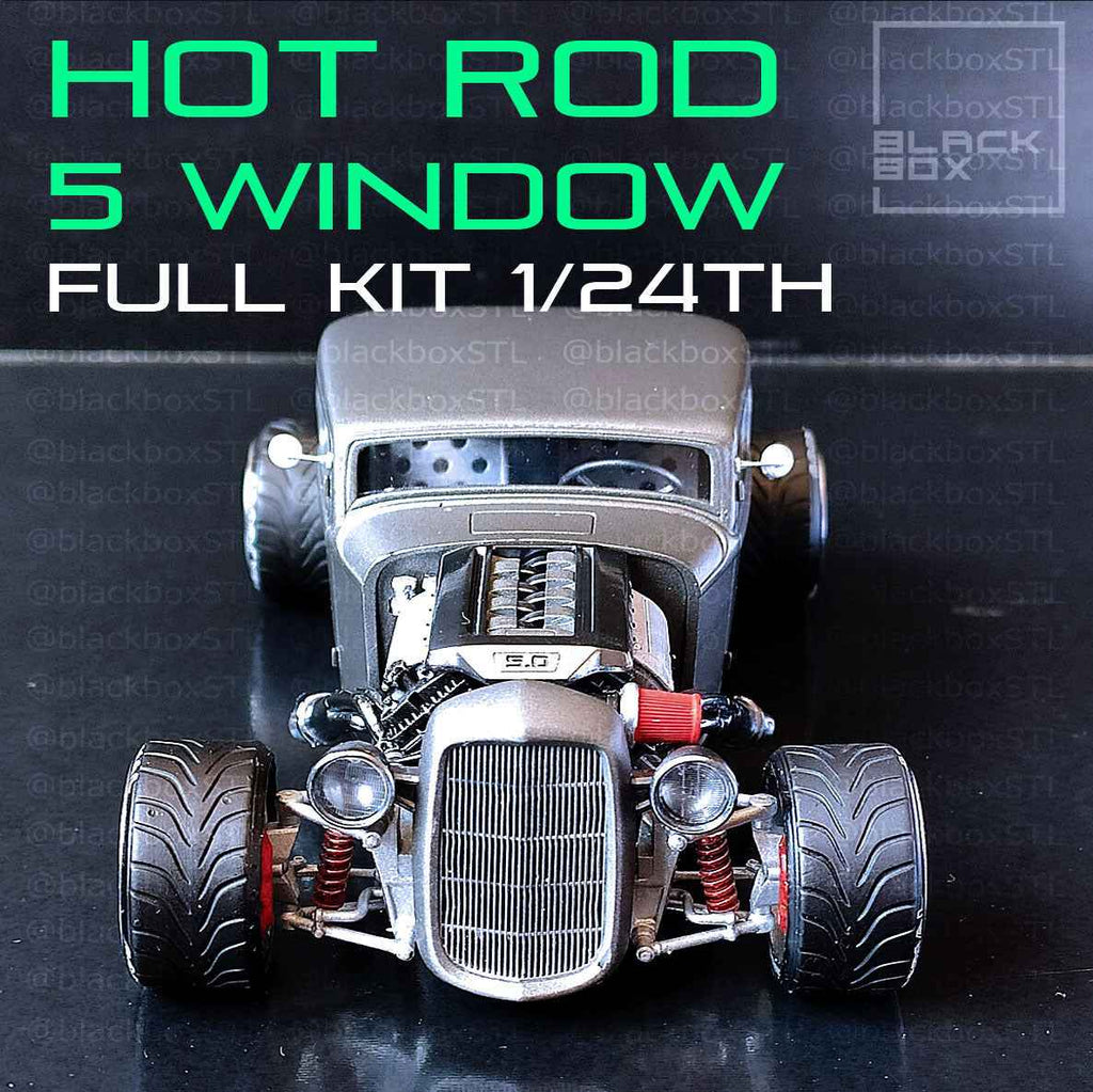5 Window Hot Rod Full Resin Kit