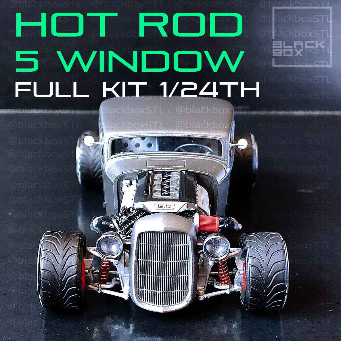 5 Window Hot Rod Full Resin Kit