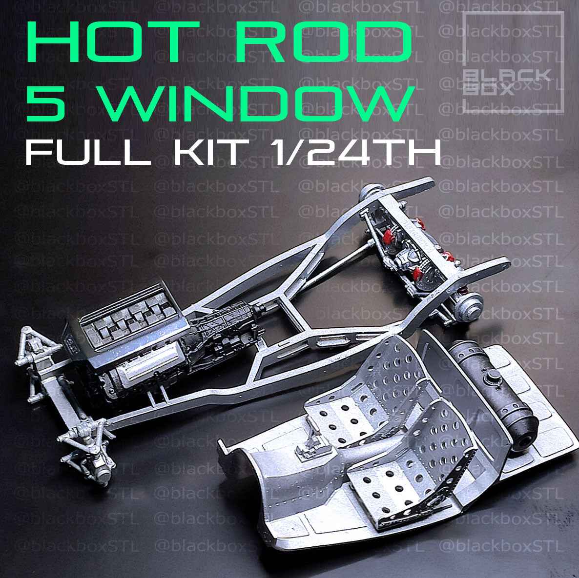 5 Window Hot Rod Full Resin Kit