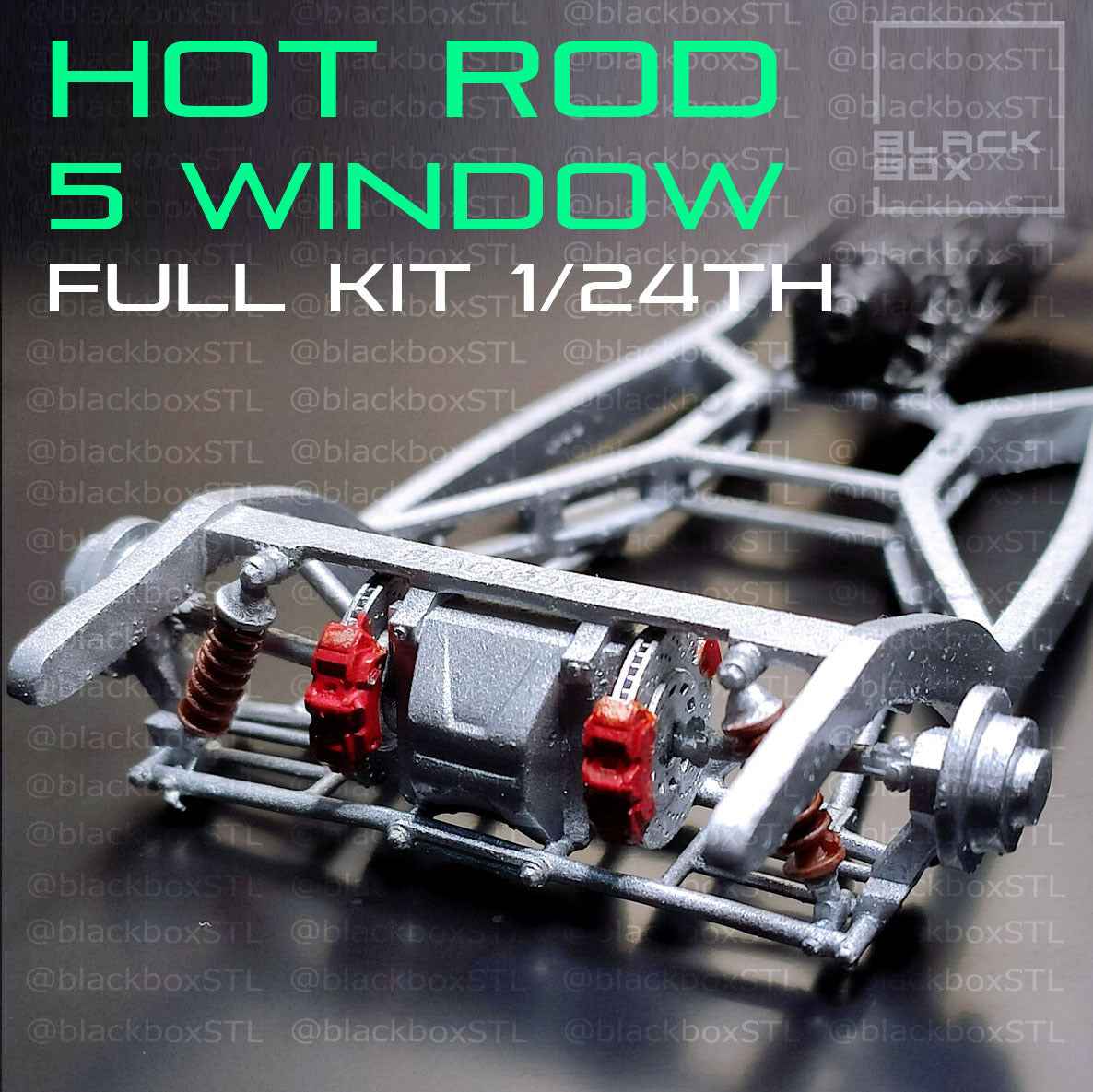 5 Window Hot Rod Full Resin Kit