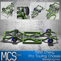 Pro Touring Chassis Kit for 1955 Chevrolet Bel Air