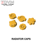 60s/70s Muscle Car Small Block Radiator & Cap Set - Model Maker's Workshop