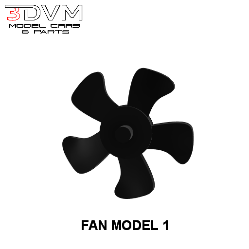 60s/70s Muscle Car Small Block Dual Electric Fan & Cover Set - Model Maker's Workshop
