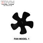 60s/70s Muscle Car Small Block Dual Electric Fan & Cover Set - Model Maker's Workshop