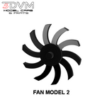 60s/70s Muscle Car Small Block Dual Electric Fan & Cover Set - Model Maker's Workshop