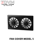 60s/70s Muscle Car Small Block Dual Electric Fan & Cover Set - Model Maker's Workshop