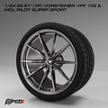 20–21-Inch Vorsteiner VFF 109 Wheels & MCL Pilot Super Sport Tires – Set of 4