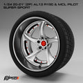 20–21-Inch AL13 R190 Wheels & MCL Pilot Super Sport Tires – Pair